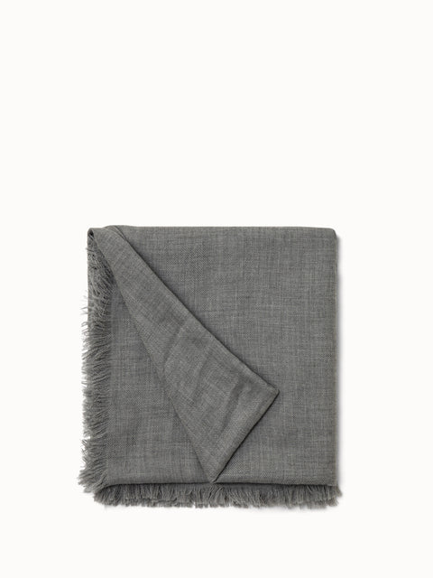 Scarf Cashmere 140x140cm with Fringes