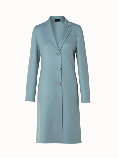 Ed Cashmere Double Face Single Breasted Coat