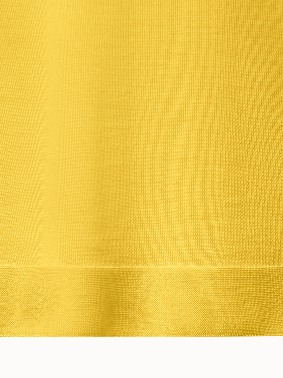 Fine Gauge Cashmere Silk Pullover - yellow