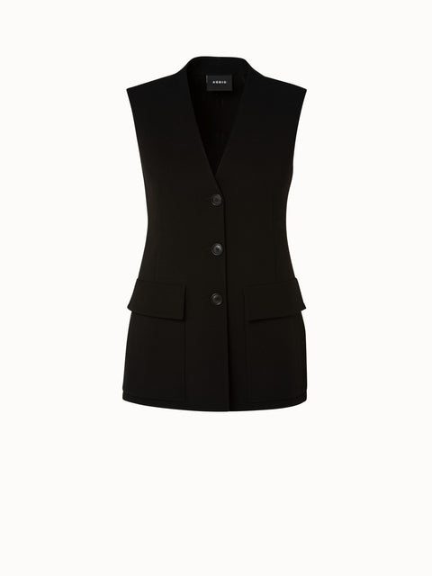 Wool Double-Face Gilet