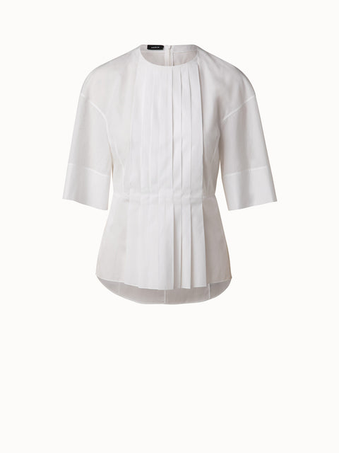 Cotton Poplin Blouse