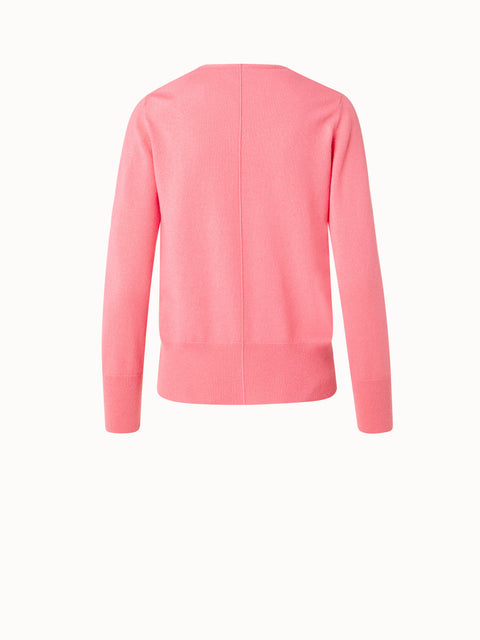 Cashmere V-neck Pullover