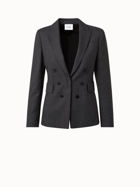 Faux Double-breasted Blazer