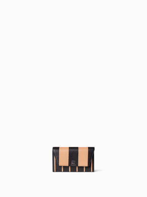 Anouk Envelope Bag in Leather Stripes