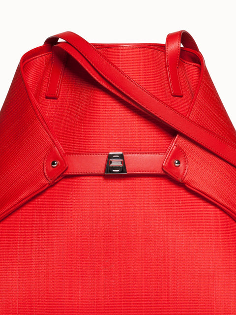 Medium Ai Shoulder Bag in Horsehair Fabric