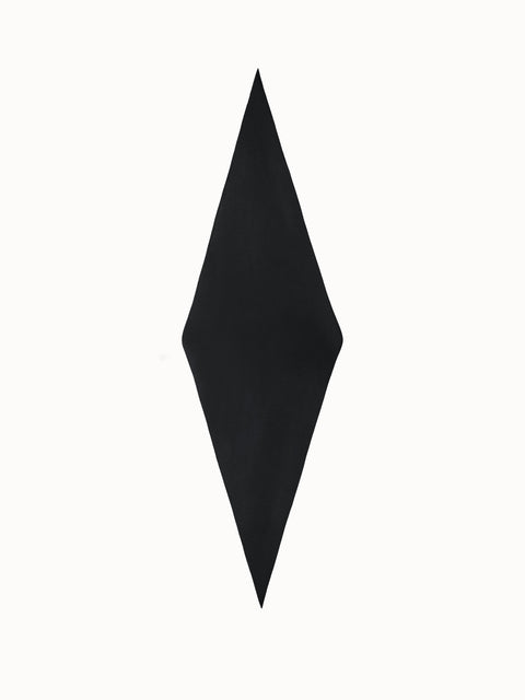 Trapezoid Shaped Scarf from Cashmere Silk