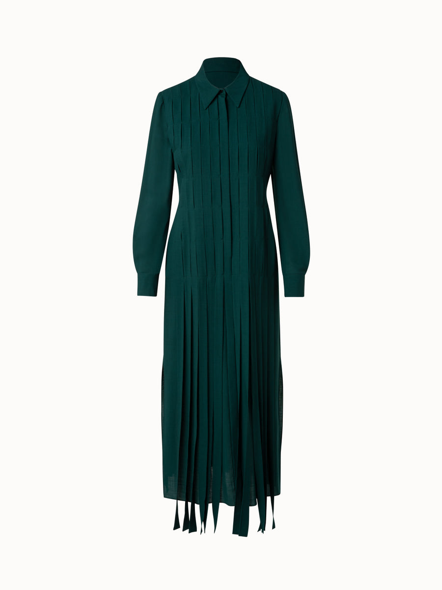 Florence Mousseline Maxi Dress - Green