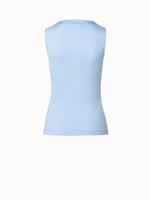 Modal Stretch Top with Square Neck