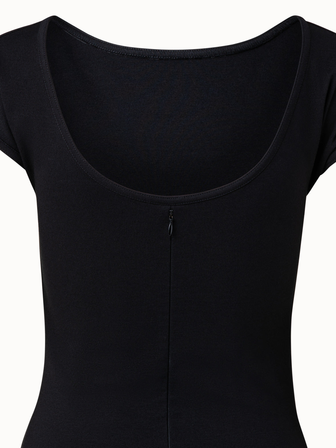 Cap-sleeve Top - black